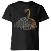 Fantastic Beasts Tribal Nagini Kids' T-Shirt - Black