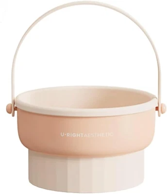 Makeup Brush Cleaning Bowl, 1PC Makeup Brush Scrubber Cleaner and Dryer Bowl,Mak