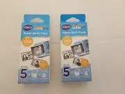 2X NEW VTech KidiZoom Printcam Paper Refill Pack 5 Rolls Per Pack sticker paper