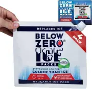 Large Size Reusable Ice Packs for Coolers and Lunch Bags – Patent Pending Col...