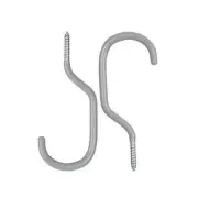 STORAGE HOOK Sunlite Pair Gray