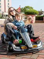 兒童卡丁車漂移網紅四輪寶男女小孩商用遙控玩具電動汽車可坐大人