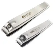 Solingen Nail Clippers | 2 Pcs Professional Sharp Tools Set | Stainless Steel Me