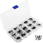 jojofuny 300pcs Screw Assorted Set for Universal Laptop Repair Accessory Random Color