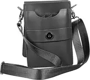 Ipetboom Scissors Pouch for Hairdressers Barber Waist Bag Strap Convenient Hair Stylist Tool Organizer for Salon and Home Use Simple Design Grey Color