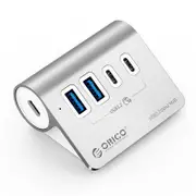 Aluminum 4-Port Type-C & Usb 3.2 Gen2 Hub