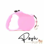Pink Large Retractable Leash