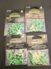 Tackle Beacon BOBBERSTOPS 60ct No Slip No Hassle Glow Beads Attract Fish Easy