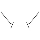 Northlight 39" x 133" Black Steel Hammock Stand with Chains and Hooks