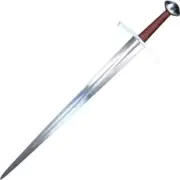 The Monarch Medieval Sword Replica / Battle Ready Sword With Wooden Scabbard