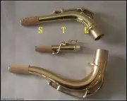 3 pieces sax neck Alto and Tenor and Soprano sax neck brass material