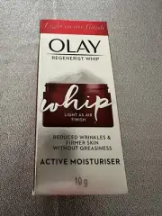 Olay Regenerist Whip light as air finish active moisturiser NEW sealed