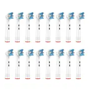 Replacement Toothbrush Heads Compatible for Oral-B Electric Toothbrush - 16x Floss Specialist