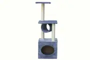 YES4PETS 112 cm Grey Cat Scratching Post Tree Scratcher Pole