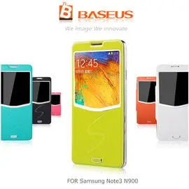 *PHONE寶*BASEUS 倍思 Samsung N900 Galaxy Note 3 薄美側翻皮套 超薄皮面+電池後蓋皮套 保護套