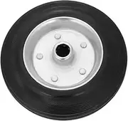 DINHEAROM Industrial Rubber Caster Wheel Furniture Wheel Replacement Heavy Duty Swivel Wheel Bearing Wheels for Logging Cart Trolley