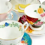 [Royal Albert] 100 Years 1920-1960 Teacup and Saucer (5-Pieces Set)