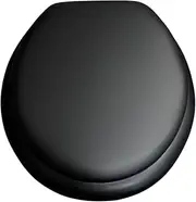 Cush'n Soft Padded Toilet Seat (Black)