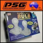 Anywhere Instant Light Bulbs Portable Battery for Workshop Shed Closet Wardrobe