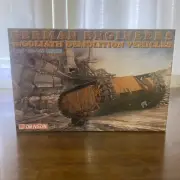 Dragon Models 1/35 kit 6103, German Engineers w/Goliath Demoliton New US Seller