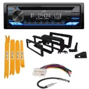 JVC CD Receiver AM/FM Radio Single DIN Car Stereo for 1998-2002 Chevy S10 Pickup
