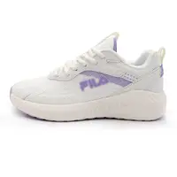 在飛比找蝦皮商城優惠-Fila 白紫 網布 透氣 休閒鞋 運動鞋 女款 NO.J1