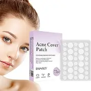 5 Pcs Acness Pimple Patch,Invisible Spot Cover - 72pcs Spot Stickers for Face and Skin, Hydrocolloid, Acnes Pimple Absorbing Cover, Dobooo