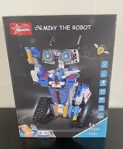 HENODA-MIKY THE ROBOT-468+ Piece Control W/APP-OR-Remote Control-ROBOT TOY-NEW