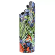 NEW Silhouette d'Art Van Gogh Irises Vase