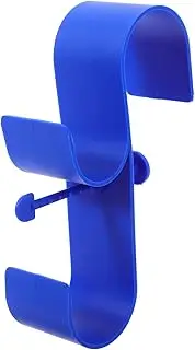 MERRYHAPY Pool Hook Mesh Poles Floating Door Plant Pool Accessories Pools Floats Basket Holder Inflatables Swimming Removable Rack Heater Wall Hooks Pool Equipment Hooks Hanging Blue