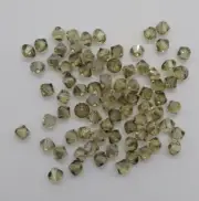 24pc Swarovski Crystal Jonquil Satin 4mm Bicone Beads