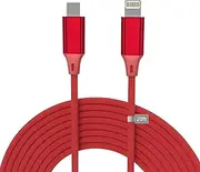Extra Long USB C to Lightning Cable - 20ft/6m Long iPhone Charging Cable [Apple MFi Certified] Fast Charging Cable for iPhone14/13/13 pro/12/12 Mini/12 Pro Max/11/X/XS Max/XR/8/7