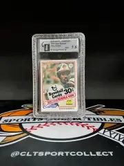 1978 Topps Baseball Sealed Cello Pack GAI 7.5 - Eddie Murray RC HOF on Front
