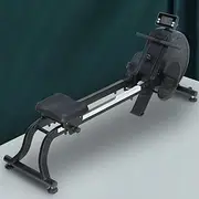 LuusMm Home Gym Magnetic Rowing Machine, Foldable Rowing Machine, Fitness Cardio Rowing Machine, LCD Exercise Monitor, Folding Compact Rowing Machine