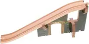 Wooden Track Bridge for Boys and Girls Educational Train Bridge Train Track Scene Layout Enhance Creativity