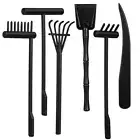 6 Pcs Miniature Garden Rake Sand Garden Tools Sand Zen Garden Rake