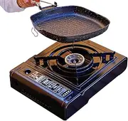 Camping Stove Burner,Electric Single Burning Stove | Small Backpack Stoves Lightweight Cooking Furnace Grilling