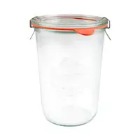 在飛比找樂天市場購物網優惠-德國 Weck 玻璃罐 沙拉罐 食材罐 醃醬罐 燕麥罐 85