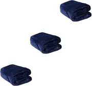 RORPOIR 3pcs Luxury Fleece Throw Blanket Chunky Knit Pet Bedding Sherpa Blanket Pet Towel