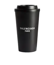 Balenciaga 9AM Coffee Cup Clutch Bag One size black