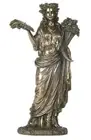 12" Veronese Demeter Greek Goddess of Harvest Statue Bronze Finish
