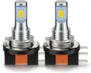 Ruiandsion H15 LED Fog Light Bulb Yellow Super Bright 3570 2SMD Chips 1500LM Built in Driver for Car Daytime Running Lights DRL Pack of 2