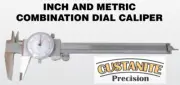 0-6"/150mm INCH AND METRIC COMBINATION DIAL CALIPER ITEM NUMBER PR2156150(FL)