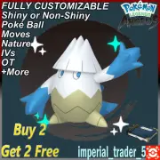 Pokémon Legends Arceus ✨ Shiny Alpha Snover ✨ W/ Best 6IV Customizable