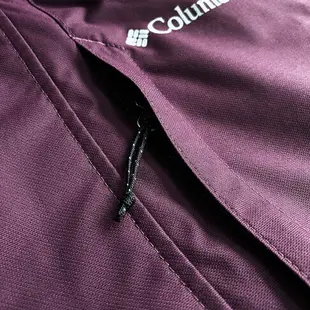 美國百分百【全新真品】Columbia 兩件式外套 男款 保暖 哥倫比亞 夾克 長袖 刷毛 logo 紫色 BG92