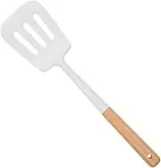Heat Resistant Silicone Slotted Spatula for Cooking Baking and Frying Food Grade Kitchen Tool for Pancakes and Pizza Easy to Clean for Home and Restaurant Use