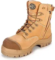 [Oliver] 45-632Z Zip Sided Safety Boot, Wheat, 10.5 US