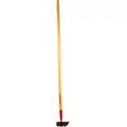 Ames 998263 Forged Garden Hoe with Hardwood Handle Red