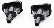 2 Pack Car Windshield Washer Wiper Water Jet Spray Nozzle Windscreen Washer Jets，for Hyundai Elantra MK4 2007 2008-2010