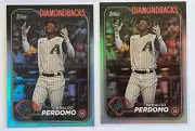 2024 Topps Series 1 Geraldo Perdomo Rainbow Lot x2 Diamondbacks